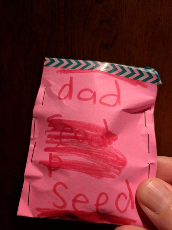 Times Kids Gave Innocent Gifts dad seed