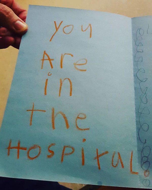 Times Kids Gave Innocent Gifts you are in the hospital