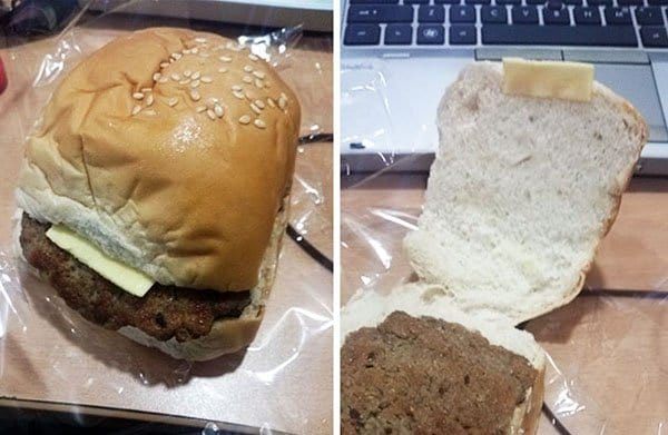 Times People Lost The Food Lottery cheeseburger from manilla