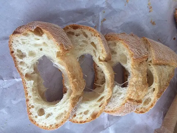 Times People Lost The Food Lottery holes in bread