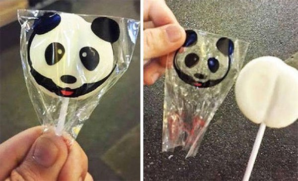 Times People Lost The Food Lottery panda lolly