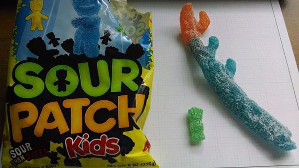 Times People Won The Food Lottery huge sour patch