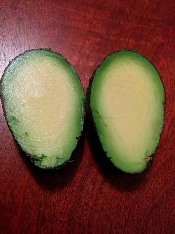 Times People Won The Food Lottery seedless avocado