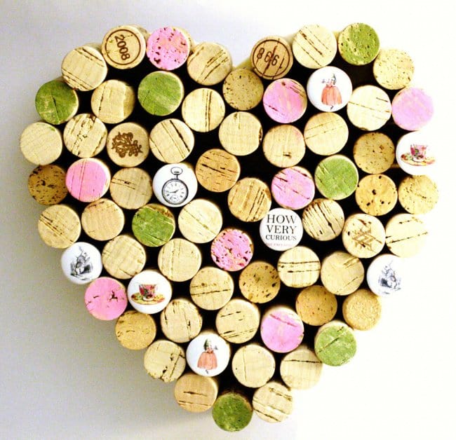 Wall Art Ideas wine corks