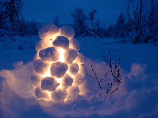 Ways To Have Fun With Your Kids During Winter snowball lantern