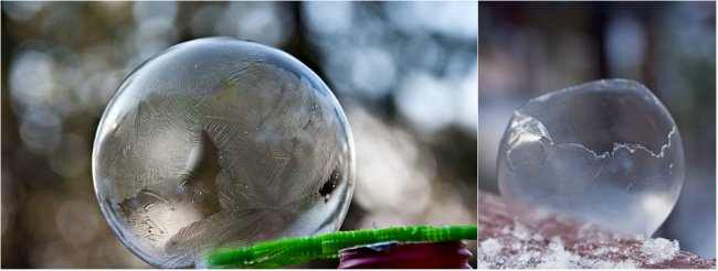 Ways To Have Fun With Your Kids During Winter soap bubbles