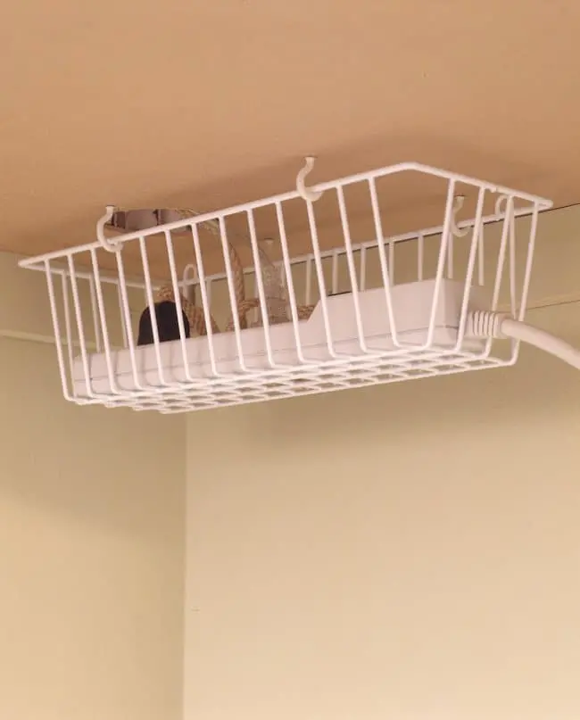 Ways To Organize Your Home basket for wires