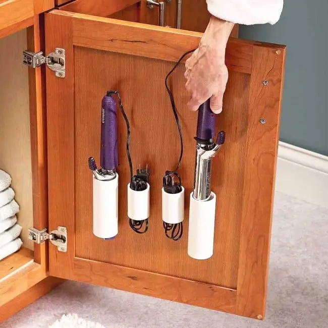 Ways To Organize Your Home pvc holders