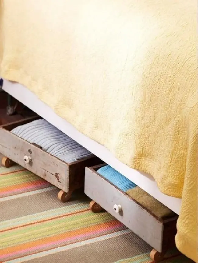 Ways To Organize Your Home rolling drawers