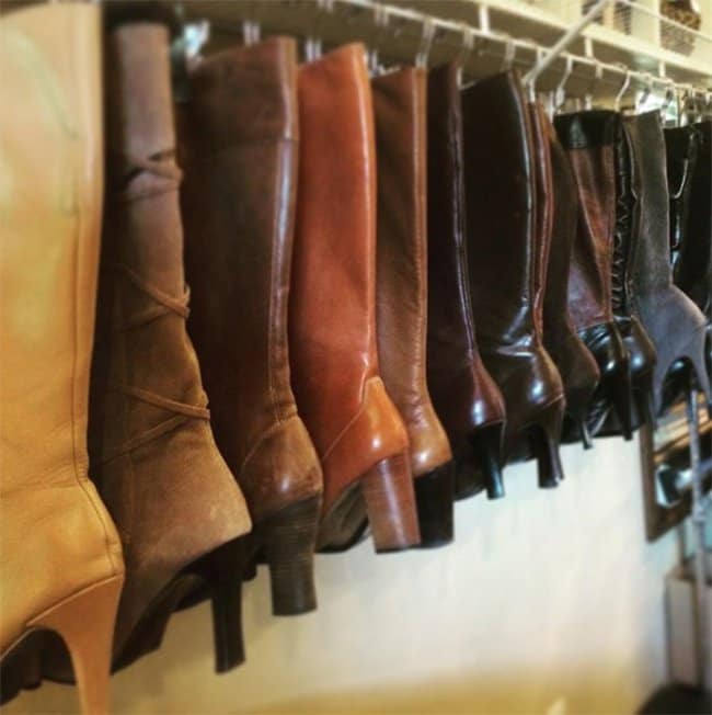 Ways To Store Your Shoes boot hanger