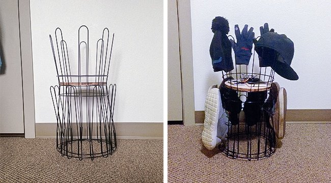 Ways To Store Your Shoes wire shoe holder