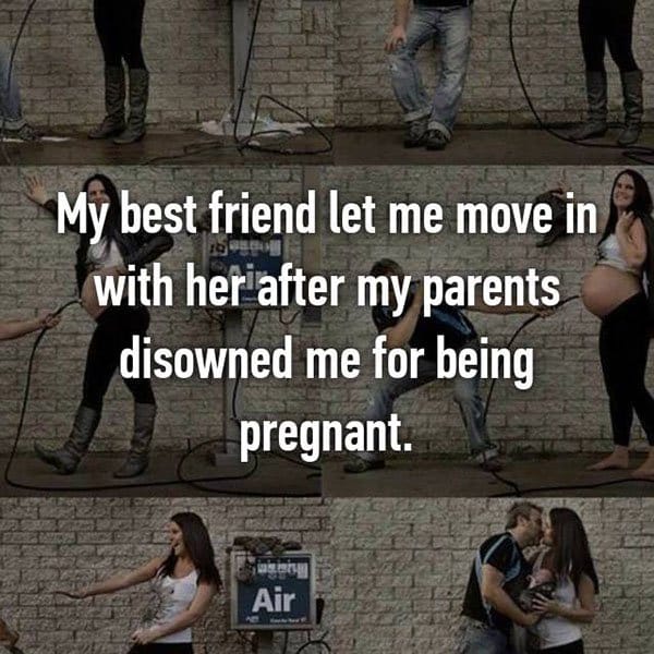 Acts Of Love By Best Friends pregnant