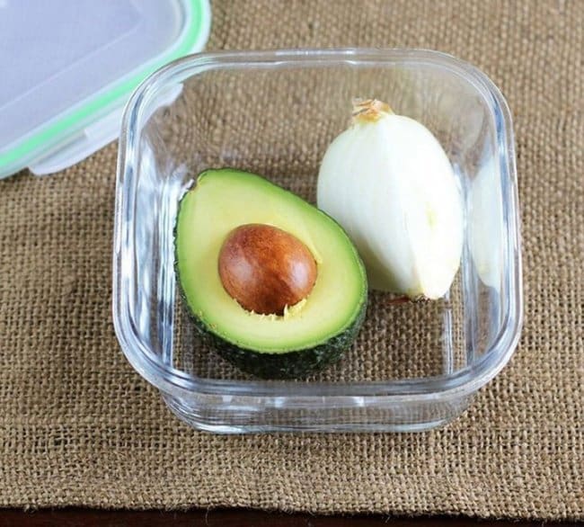 Brilliant Kitchen Tricks avocado onion