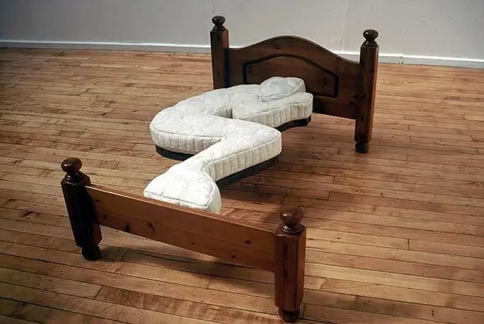 Creative And Comfy Looking Beds foetal posistion bed