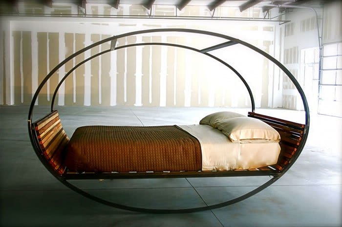 Creative And Comfy Looking Beds rocking chair