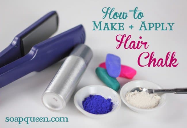 Effective Hair Care Tips diy hair chalk
