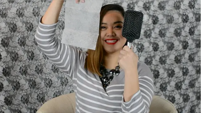 Effective Hair Care Tips dryer sheet