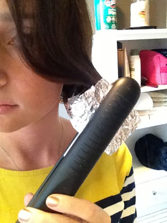 Effective Hair Care Tips foil curls