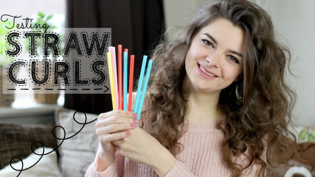 Effective Hair Care Tips straws to curl hair