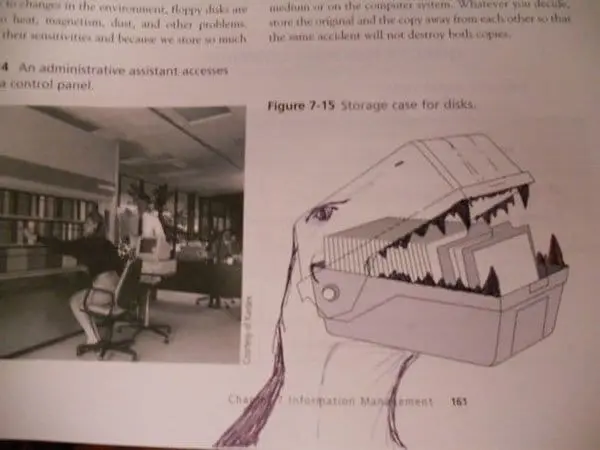 Genius Textbook Vandalism dinosaur