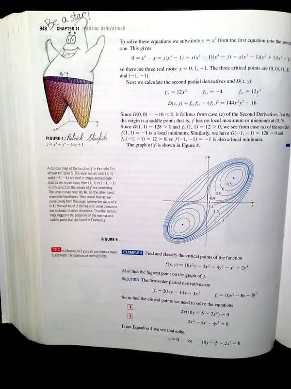 Genius Textbook Vandalism patrick