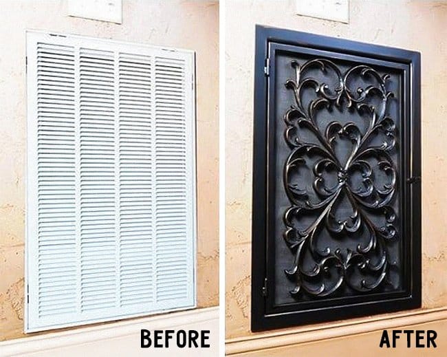 How Make Your Apartment Look Great decorative vent