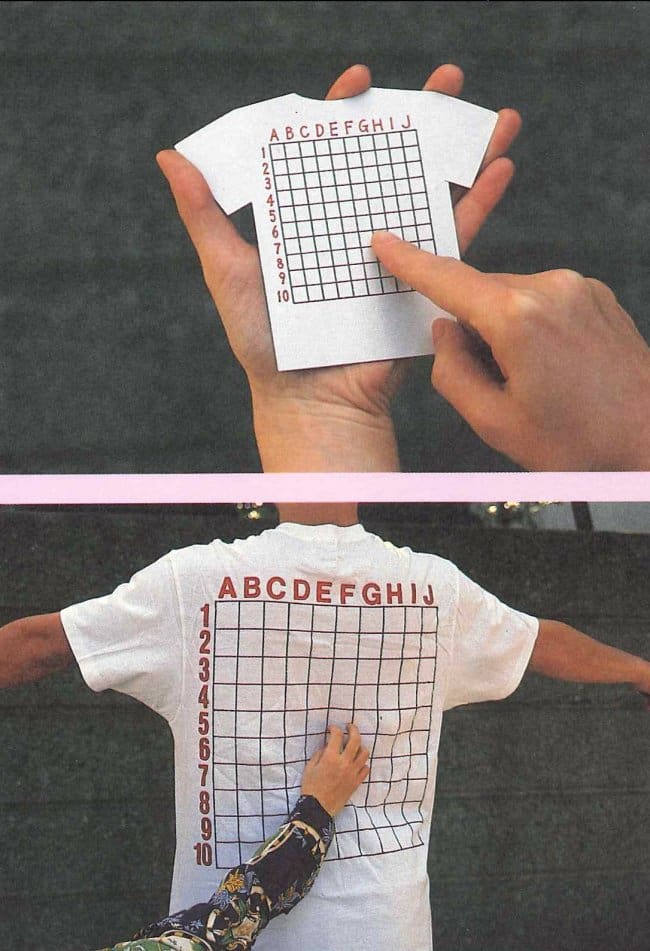 Ingeniously Weird Gadgets back scratch chart tshirt