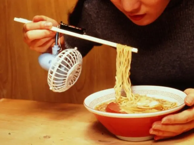 Ingeniously Weird Gadgets chopstick fan