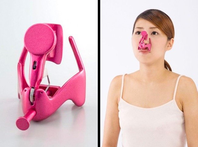 Ingeniously Weird Gadgets nose lifter