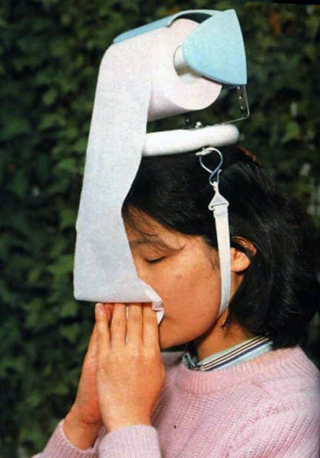 Ingeniously Weird Gadgets tissue holder head