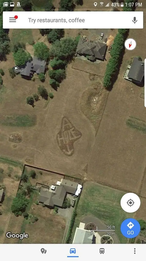 Interesting Neighbors google maps fued