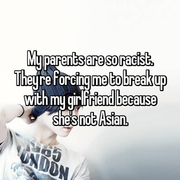 People Confess Why They Ended Their Relationships racist parents