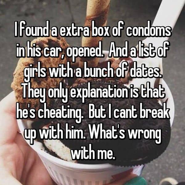 People Who Caught Their Partners Cheating only explanation