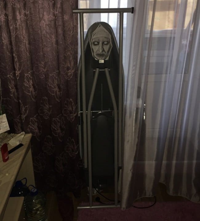 Photos That Will Make You Do A Double Take scary ironing board