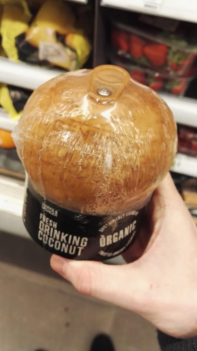 Times Something Strange Happened To Our Food coconut with pull tab