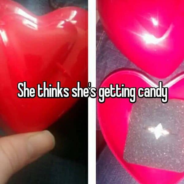 Unique Marriage Proposals candy