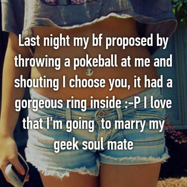 Unique Marriage Proposals geek soul mate