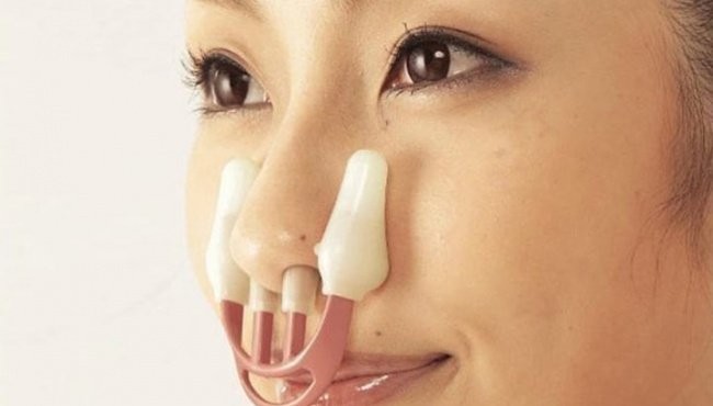 Weird Inventions For Women improve nose shape