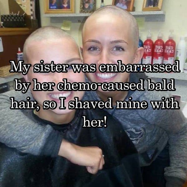 Acts Of Sisterly Love chemo treatment