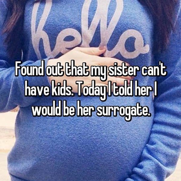 Acts Of Sisterly Love surrogate