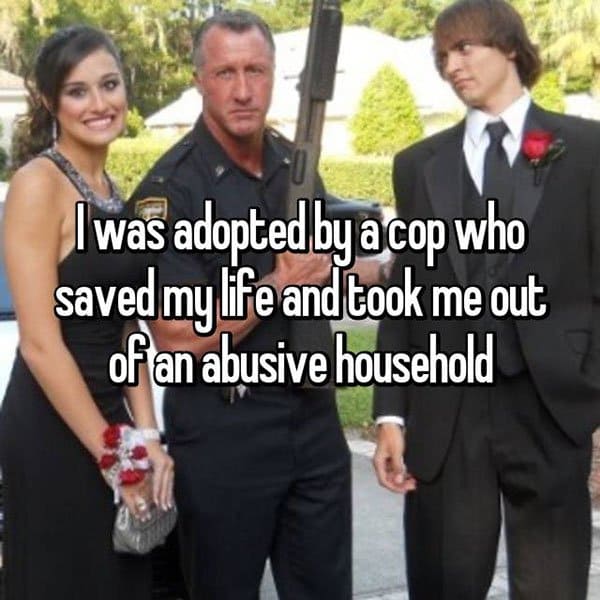 Adoption Stories adopted by a cop