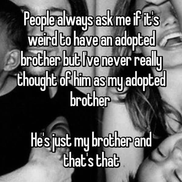 Adoption Stories hes just my brother