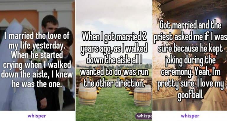 Brides And Grooms Confess What They Were Thinking On Their Wedding Day