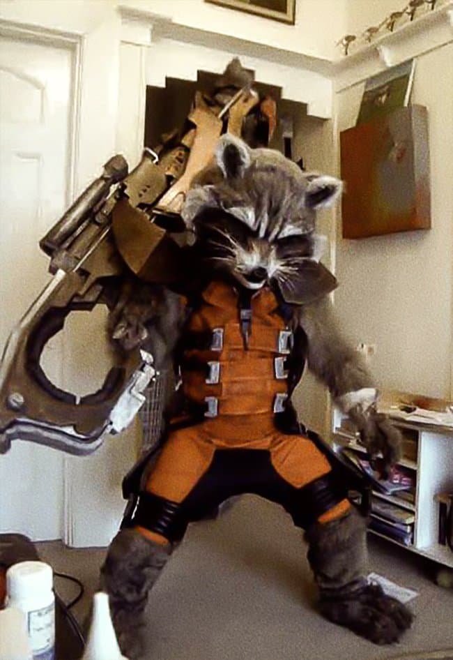 Brilliant Examples Of Cosplay rocket racoon