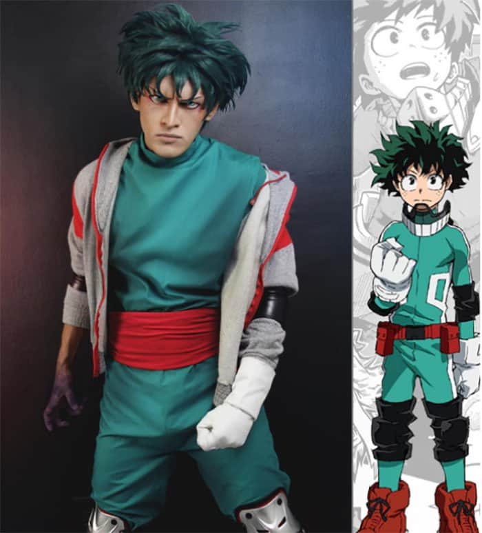 Cosplayer Jonathan Stryker deku