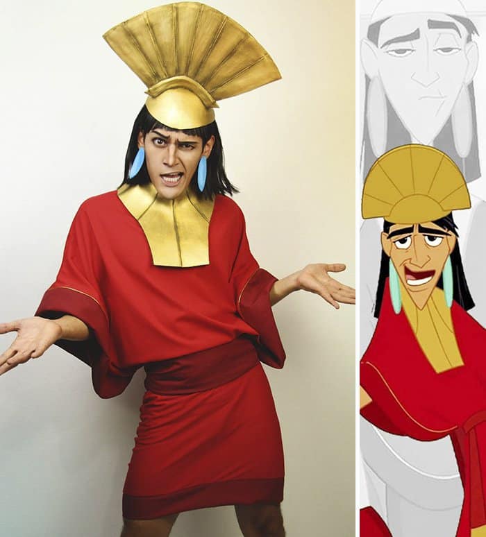 Cosplayer Jonathan Stryker emperor kuzco