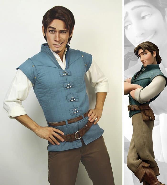 Cosplayer Jonathan Stryker flynn riderCosplayer Jonathan Stryker flynn rider