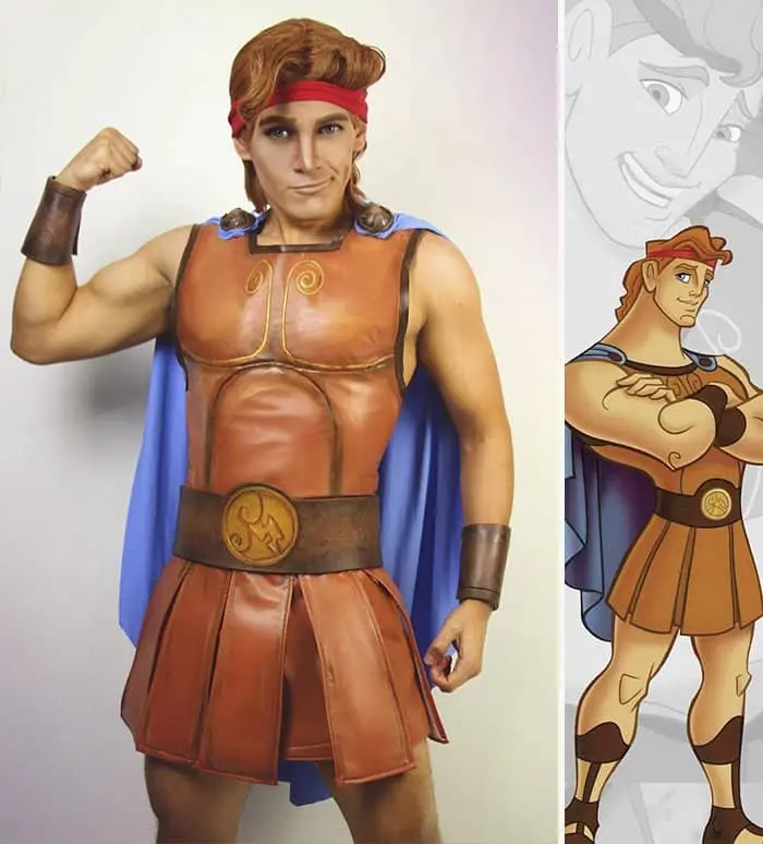 Cosplayer Jonathan Stryker hercules