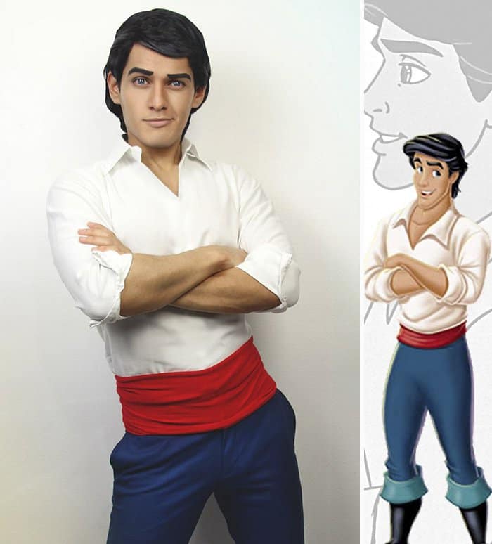 Cosplayer Jonathan Stryker prince eric