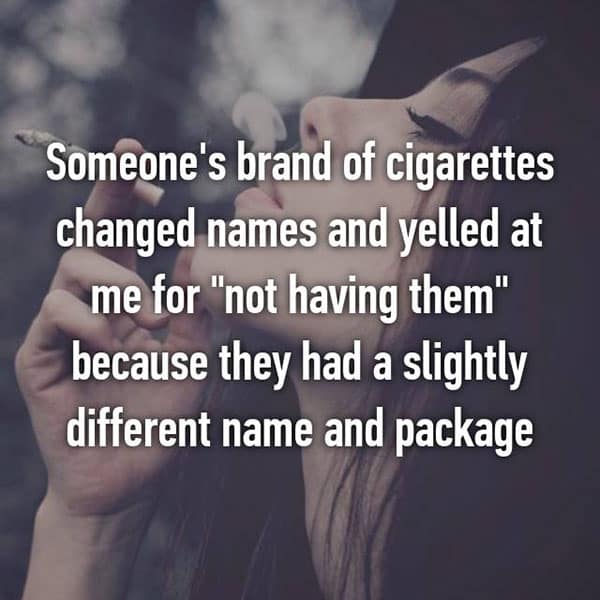 Customer Complaints name change cigarretes
